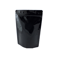 Smell Proof, Anti Detection Foil Bags - Black - Medium (16Cm By 23Cm) (CARTON OF 100 BAGS)