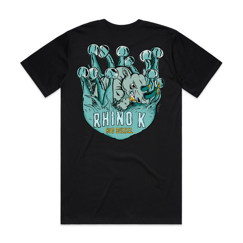 Bio Diesel "TROG" Rhino K Classic Black T-Shirt