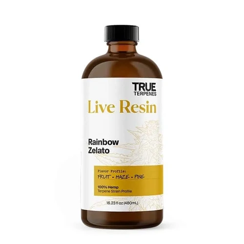 True Terpenes - LIVE RESIN - Rainbow Zelato